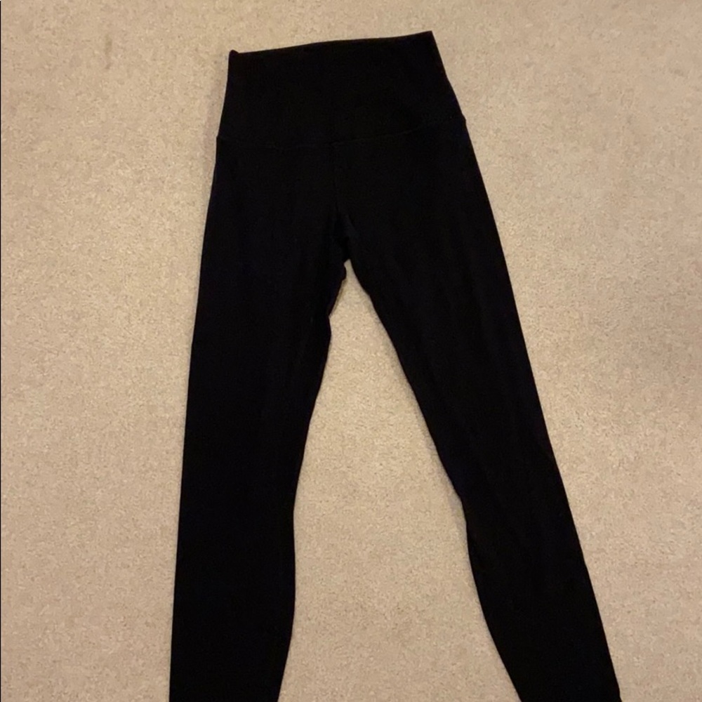 Align black leggings